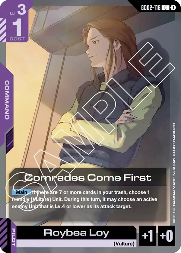 Comrades Come First
